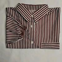 Gambar Kemeja wanita salur, kemeja wanita Pocket oversize Salur, dopy shirt salur, kemeja stripe over size, - Hitam, all size dari Shaka Collection store undefined 4 Tokopedia