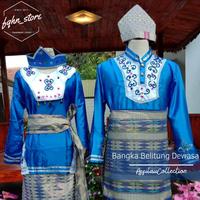 Gambar New Baju adat Bangka Belitung dewasa satuan laki/cewek - Bangka Belitung laki, S dari rictrudamartid undefined 2 Tokopedia