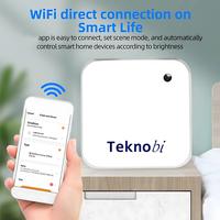 Gambar Teknobi Smart Home Device Tuya Termometer Cahaya & Kelembapan Kontrol Otomatis dari Asyam Weiseman undefined 3 Tokopedia