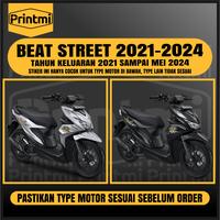 Gambar Printmi Sticker Decal Motor Beat Street New Full Body Stiker 2024 2023 2021 2022 Shark Honda Variasi hiu Modifikasi Racing Terbaru Keren KP224 - 224 Abu Abu Muda dari PRINTMI undefined 2 Tokopedia