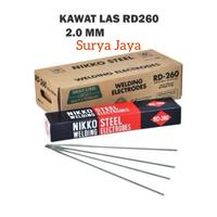 Gambar KAWAT LAS NIKKO STEEL RD-260 2MM x 300MM PER KOTAK 2 KG dari TOKO BANGUNAN SURYA JAYA undefined 4 Tokopedia