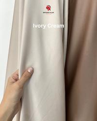 Gambar Kain Satin Sutra Double Face Tebal Premium Glossy - Mocha Brown, 3,5meter dari Bintang fajar textile undefined 4 Tokopedia