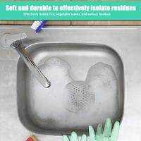 Gambar Saringan Wastafel Silikon Penutup Lubang Bak Cuci Piring Kitchen Sink Filter Saluran Air - Abu-abu dari PONG15 undefined 4 Tokopedia