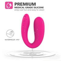 Gambar U-Shaped Mini Vibratoer terapi Wanita Alat Pijatan Otomatis Elektrik Pijat Area Tubuh Wanita Bahan Silikon Lembut Berkualitas dari Blisful Shop undefined 2 Tokopedia