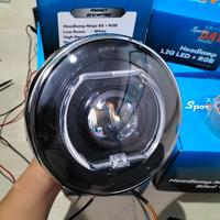 Gambar LAMPU DEPAN NINJA SS SET BILED 7 INCH DAY RGB NEW NINJA R PNP NINJA TIGER OLD MEGAPRO SUPER TERANG - RGB NEW BLACK dari POS-MOTOSHOP undefined 2 Tokopedia