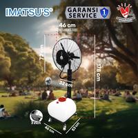 Gambar CKE Fan Official - Kipas Angin Embun Air 26 Inches - 60 L / Misty Fan Kipas Semprot Air dari CKE Fan Official undefined 2 Tokopedia