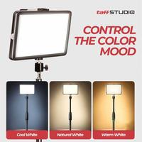 Gambar TaffSTUDIO Lampu Kamera Fill Light Phone Holder Overhead 3in1 Color - ZD15 dari Taffware Official Store undefined 4 Tokopedia