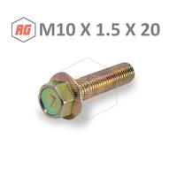 Gambar BAUT FLANGE / FLANGE BOLT 7 KUNING M10 X 20 dari Toko Aneka Guna Tangerang undefined 1 Tokopedia
