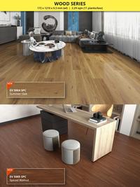 Gambar Lantai SPC Taco Eco Flooring Tebal 5mm Motif Kayu Luas 2.23m2/box Motif Elagan Harga Terjangkau Kualitas Super - EV 5004 Summer Oak dari Central Flooring Tangerang undefined 4 Tokopedia