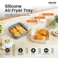 Gambar Idealife Nampan Penggorengan Air Fryer Silikon Anti Lengket AT-1901/1601 Tray Tahan Panas 19 / 16 cm - Abu-abu, 16 cm dari Palapa Home undefined 2 Tokopedia