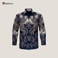 Gambar Batik Keris Kemeja Pria Reguler Fit Lengan Panjang Motif Keris Kala Binar 005GLFSD5 - Krem, 16 dari BATIK KERIS OFFICIAL undefined 4 Tokopedia