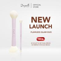 Gambar Bundle New Launch - 2in1 Lilac Brush Set - Set A dari Jacquelle_ID undefined 3 Tokopedia