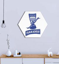 Gambar Hiasan Dinding Hexagonal Persib Bandung / Poster Persib / Poster Kayu / Hiasan Kamar / Wall Decord - varian dari jsjshau undefined 3 Tokopedia