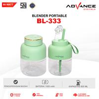 Gambar 【NEW】Advance BL-333  Blender Portable 2 in 1 / 1.500 mAh Bisa dibawa kemana saja dan kapan saja Garansi Resmi 1 Tahun - Green dari ADVANCE.DIGITALS undefined 1 Tokopedia