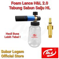 Gambar Foam Lance HL H&L 2.0 untuk Jet Cleaner Black Decker 1370TD Black+Decker 1370 TD Tabung Botol Sabun Salju dari Subur Logam Store undefined 1 Tokopedia