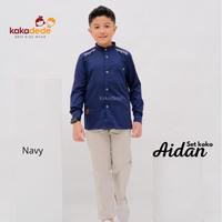 Gambar Set Koko Aidan Anak Laki Laki usia 6-14 tahun - Sage, 8(5-6 tahun) dari fattarkidscollection undefined 4 Tokopedia