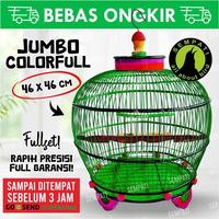 Gambar Sangkar Kandang Burung Perkutut Bambu Rotan Full Warna Sangkar Bulat Burung Tekukur Derkuku Puter Kandang Perkutut Lokal dari Cv Herlina Anugerahhhhhhhh undefined 4 Tokopedia