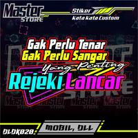 Gambar Stiker Kaca Mobil / Truk Kata Kata Keren  Lucu  Kocak  Bijak Dll - Stiker Mobil/ Truk / Motor/ Pick Up dari SHAHIRA SYIFA PUTRI IRWANTO undefined 1 Tokopedia