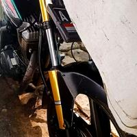 Gambar cover shock depan Honda CB150R StreetFire dan old aksesoris CB150R pelindung shockbreaker CB150R Motor Motorcycle - gold, cb verza dari Dualimashp undefined 2 Tokopedia