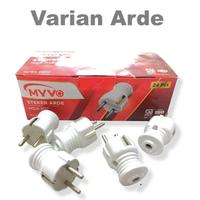 Gambar Steker Bulat Colokan Listrik SNI AC Socket Stop Kontak Soket Non Arde Kabel Setrika - Non Arde dari Mirorim.Indonesia undefined 2 Tokopedia