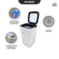 Gambar Pandaoma Mesin Cuci Mini Atro Mesin Cuci Sepatu Mesin Cuci Portable Kapasitas 4,5Kg - ATRO PRO PUTIH dari irzideastore undefined 1 Tokopedia