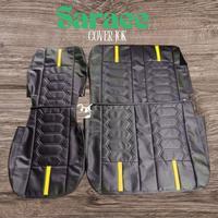 Gambar Cover jok mobil pick up variasi mobil l300, grandmax,Futura,carry new motif terbaru - List ungu, Mega carry dari SARAEE COVER JOK undefined 2 Tokopedia