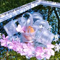 Gambar (Isi 25-100 pcs) Souvenir Tempat Telur Aqiqah Tasyakuran Bayi Motif Pita Silver - 25 dari R&R Souvenir undefined 1 Tokopedia