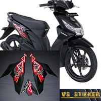 Gambar STRIPING LIST STANDART MOTOR HONDA BEAT KARBU 2011 MERAH HITAM BIRU PUTIH PINK Kendaraan Motor Motorcycle SEO sticker - hitam dari Arvaa olshop_NEW undefined 4 Tokopedia