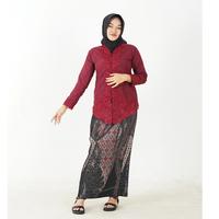 Gambar KEBAYA ENCIM DEWASA BORDIR TANGAN PANJANG KATUN PREMIUM KEBAYA MODEREN PAKAIAN TRADISONAL BAJU ADAT DAERAH KEBAYA WISUDA - Sage Grean, S dari CV SANTRIA undefined 1 Tokopedia