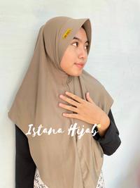 Gambar ISTANA COLLECTION M (100K Dapat 10PCS) M(50K DAPAT 4) Dan L ( 100K Dapat 8pcs) Muslim Coklat seruti mint jilbab instan Navy Kerudung Hitam Putih Panjang Wanita - PUTIH dari Istana Hijab collection undefined 4 Tokopedia