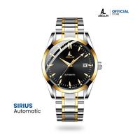 Gambar ABELLIN - SIRIUS Automatic - Jam Tangan Pria Premium Automatic Original Analog Eksklusif Bergaransi Otomatis Lokal Mewah Tahan Air Kotak Eksklusif Stainless Watch - Silver Gold Black - Stainless dari ABELLIN WATCH undefined 1 Tokopedia