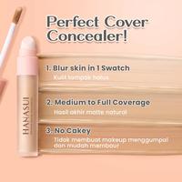 Gambar HANASUI Perfect Cover Concealer - Tersedia 3 Varian - 01 Fair dari Rumah Skincare 888 undefined 5 Tokopedia