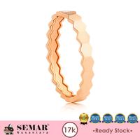 Gambar Cincin Emas Unisex Pria Wanita Classic Emily Rose Gold 17K Semar Nusantara - 14-15 dari Semar Nusantara undefined 1 Tokopedia