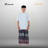 Gambar Sarung Tenun Goyor Al Fajri Corak Premium Pilihan untuk Pria Muslim Hitam - HITAM 24 dari Sarung Tenun Al Fajri undefined 4 Tokopedia