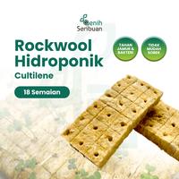 Gambar Rockwool Hidroponik Siap Pakai 18 Plug CULTILENE dari Benih Seribuan undefined 1 Tokopedia