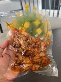 Gambar .Ceker Mercon 150gr Siap Makan Tanpa Tulang Food Makanan Pedas Sambal Frozen Meat Seafood Cumi dari GUDANG SNACK TGR undefined 5 Tokopedia