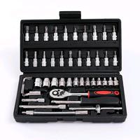 Gambar Set Kunci Socket 46 Pcs Full Set 1/4" Pas Ring L Motor Kunci/Kunci 1 Set Lengkap/Kunci Ring Pas dari sakadaekshop undefined 3 Tokopedia