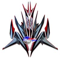 Gambar STICKER STRIPING LIS LES POLET BODY MOTOR VARIO 125 KZR OLD 2012 BERKUALITAS TERBAIK Motorcycle - HITAM=ABU dari SHABIRA STICKER undefined 5 Tokopedia