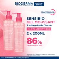 Gambar Bioderma Sensibio Gel Moussant 200 ml Twin Pack - Facial Wash untuk Semua Jenis Kulit / Kulit Sensitif - 200 ml dari Bioderma Indonesia undefined 1 Tokopedia