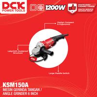 Gambar DCK Mesin Gerinda Tangan 6 Inch / Mesin Gerinda Listrik 6" / Gerinda Tangan 1200 Watt / Grinda 6 Inch / Angle Grinder KSM150A dari DCK Power Tools Indonesia undefined 4 Tokopedia