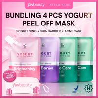 Gambar FAV Beauty Yogurt Peel Off Mask Bundling Bundling Bright, Protect and 2 Acne | Brightening Acne Care Skin Barrier Firming | Masker Wajah Kelupas Berjerawat Mencerahkan Mengencangkan | HALAL | COD | BPOM dari FAV Beauty undefined 1 Tokopedia