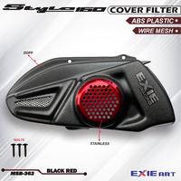 Gambar Cover Filter Honda Stylo 160 Veloscope Stylo Exie Art  Motor - HITAM, RED dari EXIE ART RACING undefined 4 Tokopedia