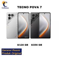 Gambar TECNO POVA 7 4G 8/256 & 8/128 GB RAM 8GB +8GB* ROM 256GB & 128GB 7000MAH GARANSI RESMISAD - Black, 8/128GB dari Cellsius undefined 1 Tokopedia