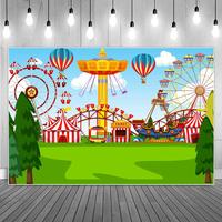 Gambar Cirque Arena Birthday Party Decoration Photography Backdrops Circus dari altekamart undefined 5 Tokopedia