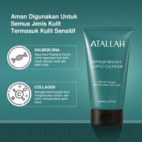 Gambar [New Formulasi] ATALLAH Re Fresh Bounce Gentle Cleanser 100ML 2Pcs | Sabun Cuci Muka Pria | Untuk  Mencerahkan Wajah | Acne Face Wash | Mengangkat Kulit yang Berminyak Facial Wash Perawatan wajah Berjerawat dan Hitam - -, - dari ATALLAH undefined 5 Tokopedia