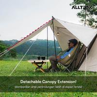 Gambar ALLTREK Tenda Camping EVORIA Automatic Tent Double Layer 3-4 Person dari Paimon Stored undefined 2 Tokopedia