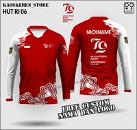 Gambar jersey hut ri ke 79 lengan panjang baju kemerdekaan indonesia ke 79 kaos indonesia merdeka 2024 kaos 79th Olahraga - MERAH, ANAK SIZE 3 dari BK KAOS JAYA undefined 3 Tokopedia