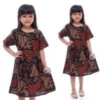 Gambar Dress Batik Anak Perempuan Usia 3 Sampai 10 Tahun Motif Terbaru Bahan Katun - pulau, XL 7-8 tahun dari Insanstore13 undefined 2 Tokopedia