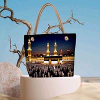 Gambar (Paket 4 pcs) Totebag Sumbu oleh oleh haji dan umroh Random Kantong Plastik - Sumbu Besar dari Sham Grosir undefined 3 Tokopedia