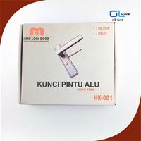 Gambar GLs HANDLE PINTU SET KAMAR MANDI ALUMUNIUM VAPELY KUNCI PINTU WC TEBAL - silver knop dari GL Store jogja undefined 5 Tokopedia
